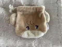 mikko フェイス巾着 Latte ガチャガチャ　カプセルトイのサムネイル