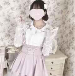 MA*RS レースブラウス ピンクのサムネイル