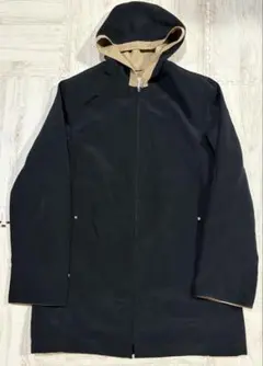 90s ホワイトスタッグ ビンテージ フード付き コート ジャケット 黒 美品