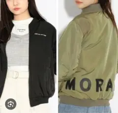 ピンクラテ　MA-1 リバーシブルジャケット