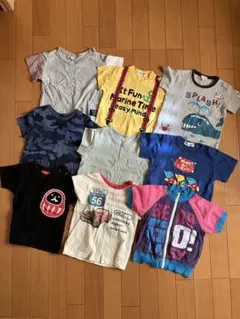 ★キッズ Tシャツ 9枚 さまざまな色 90cm