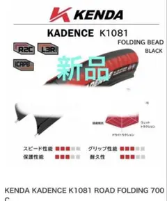 2本セット　新品KENDA ワイヤービード K1081のサムネイル