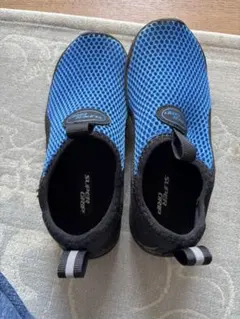 SUPER GRIP T10 キッズシューズ 19.0 青