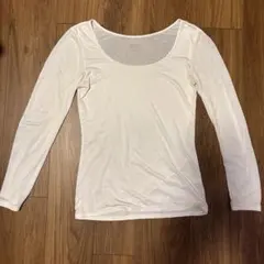 ヒートテックUネックT(8分袖)