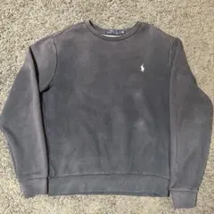 Polo Ralph Lauren ダークグレー トレーナー S