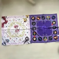 新品 魔法少女まどかマギカ バンダナ 大判ハンカチ ストール 2枚のサムネイル