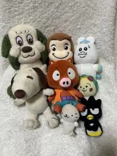 ぬいぐるみ8体セット キャラクター