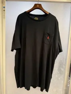 POLO Ralph Lauren Tシャツ XXL ブラック ポケット 半袖