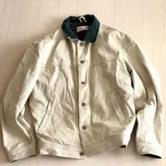 80s L.L.Bean キャンバスジャケット ブランケット裏地 USA製
