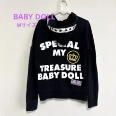 BABY DOLL ベビードール　黒パーカー　Mサイズ