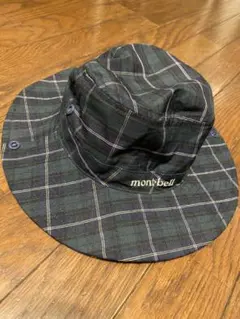 mont-bell チェック柄 バケットハット