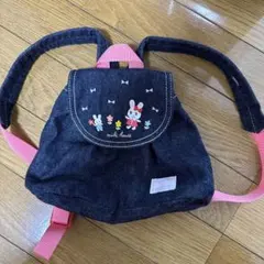 ミキハウス デニム リュック うさこのサムネイル