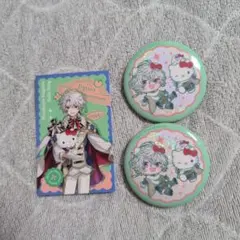にじさんじ　Dyticaサンリオコラボ 缶バッチ2点・チェキ1点　叢雲カゲツ