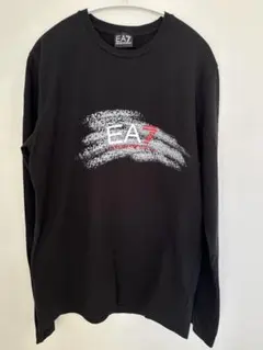 エンポリオアルマーニ　EA7 ブラック 長袖カットソー　Ｌサイズ