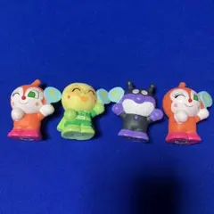 新品！アンパンマン　ソフビ人形 4個セット