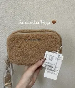 Samantha Vega ショルダーバッグ ベージュ