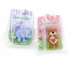 Suzy's Zoo ミニチュアパッケージチャーム 2点セット
