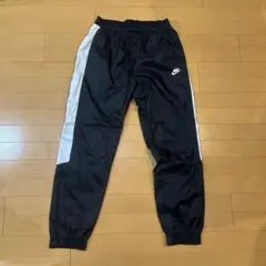 90s NIKE ナイキ　刺繍スウッシュ　ナイロンパンツ