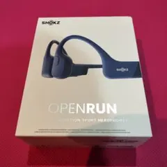ショックス　オープンラン　SHOKZ　OPENRUN　ブルー