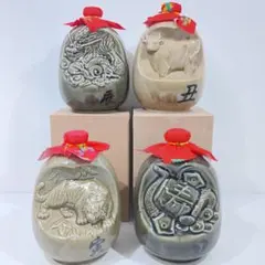 サントリーオールドウイスキー ドラゴン・ウサギボトル2本セット売り