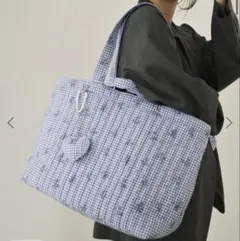 Margaux Dereume × SLOBE キルティングトートバッグのサムネイル