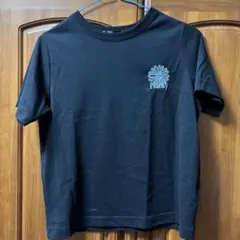 GORGE フラワー刺繍 Tシャツ ブラックのサムネイル