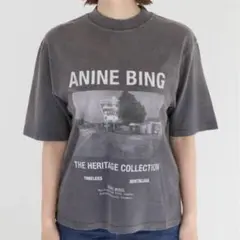 ANINE BING Tシャツ ヴィンテージ加工　アパルトモン