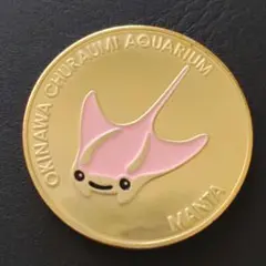限定品】美ら海水族館 記念メダル マンタ 茶平工業 - メルカリ