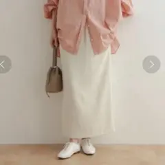 URBAN RESEARCH DOORS ツイードストレートロングスカート Sのサムネイル