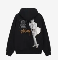 Stussy Skate Tough Zip Hoodie パーカー　ブラック