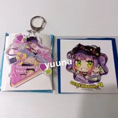 ホロライブ　ジョイポリス　コラボ　常闇トワ　大当り　アクキー　当たり　ステッカー