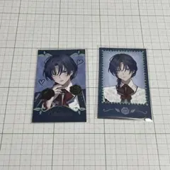 にじさんじ　バレンタイン　チェキ風カード　2種　花籠つばさ