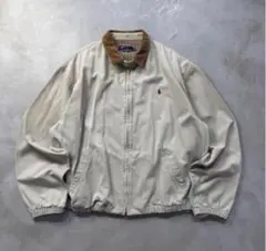 90s’ ラルフローレン　スイングトップ　襟コーデュロイ　USA製