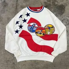 レア 80s オールアメリカンスポーツ スウェット L トレーナー ビンテージ