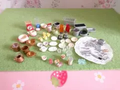 シルバニア　調理器具　カトラリー　キッチン　小物　大量　セット　コップ　食器