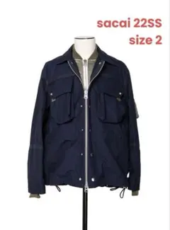 薄手✨Sacai サカイ 素材切替 MA-1 Flight Jacket 2025年最新】sacai ma1の人気アイテム - メルカリ
