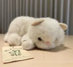 白猫　ぬいぐるみ　my little ann ミーちゃん