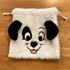 ディズニー　101匹わんちゃん　ふわふわ　ポーチ