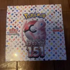 【シュリンク付きBOX】 強化拡張パック ポケモンカード151のサムネイル