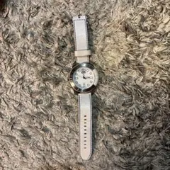 adidas アナログ時計 シルバー/ホワイト