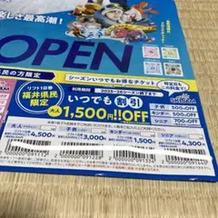 最安値！)SKI JAM! リフト券 スキージャム勝山 割引券