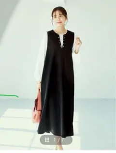 2点セット ワンピースとブラウスセット　S
