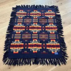 Pendletonペンドルトン Beaver State ウールブランケット ビンテージ○PENDLETON Beaver Stateネイティブ柄ウール