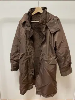 ブラウンモッズコート フリースインナー付き