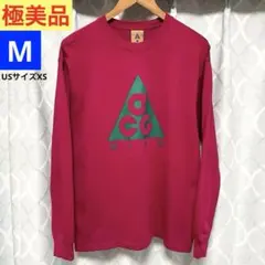 【極美品タグ付】ナイキ ACG 長袖Tシャツ カットソー ピンク M NIKE
