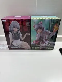 東方Project 藤原妹紅 十六夜咲夜　セット　ぬーどるすとっぱー