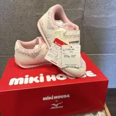 MIKI HOUSE x MIZUNO コラボスニーカー 19cmのサムネイル