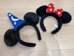 ミッキー・ミニー カチューシャセット