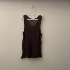 メッシュタンクトップ タンクトップ