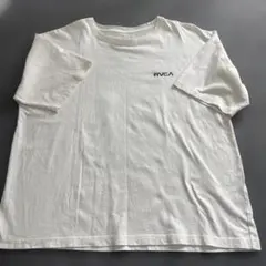 【値下げ最後】未着用RVCA Tシャツ ホワイト バンダナ柄 バックプリントのサムネイル